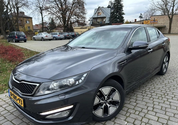 Kia Optima cena 42700 przebieg: 218000, rok produkcji 2013 z Miłomłyn małe 596